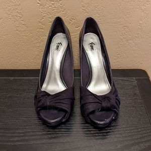 Fioni Peep Toe Heels